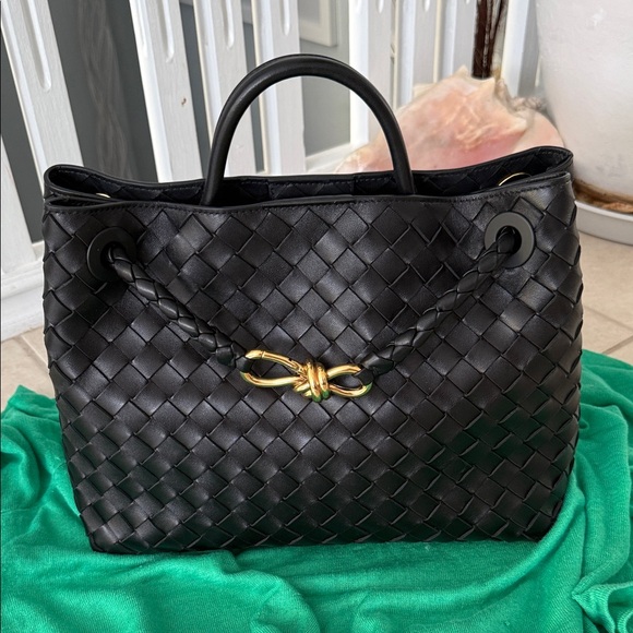 Bottega Veneta Handbags - Bottega Veneta Andiamo medium NWT
